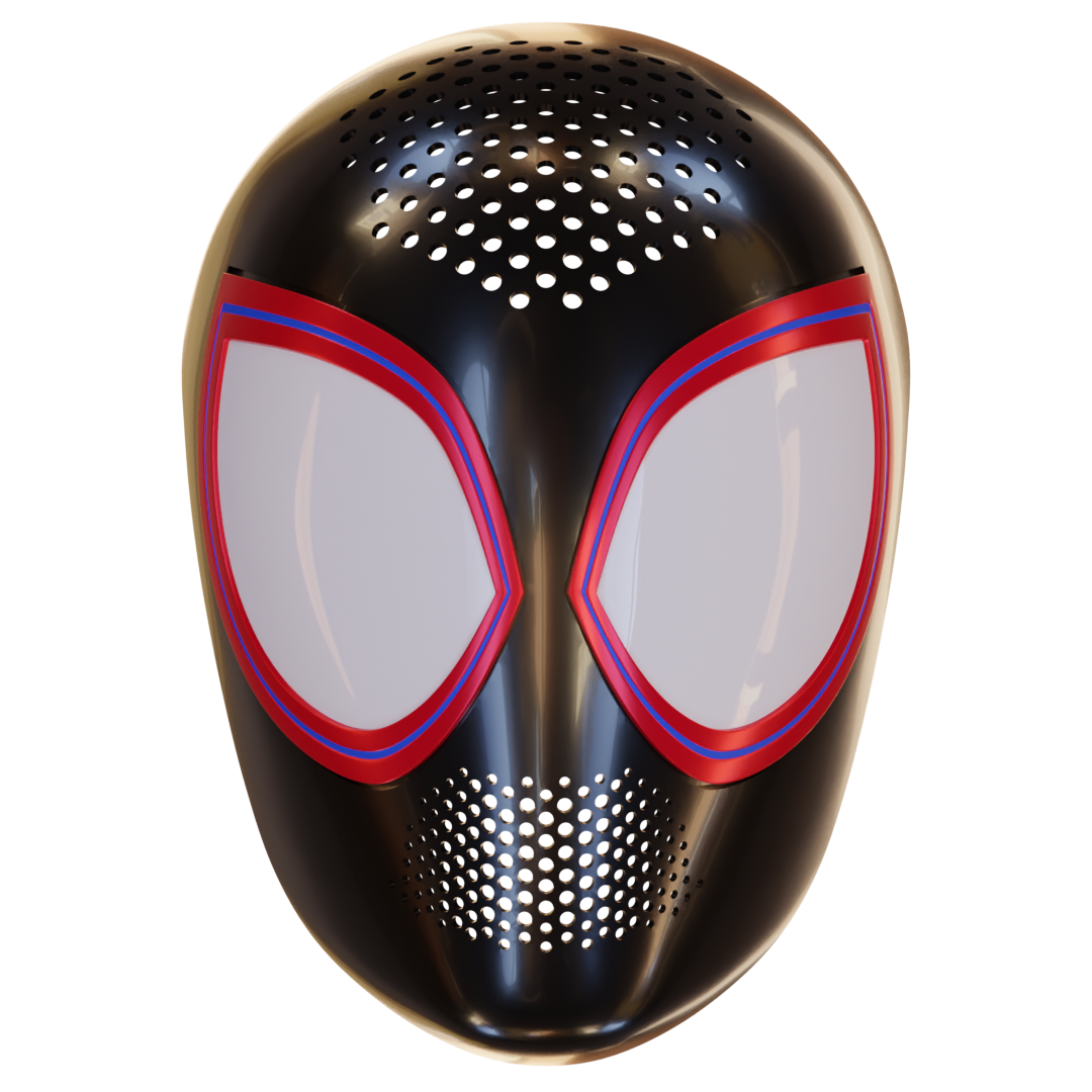 Across the Spider-Verse Miles Morales Faceshell