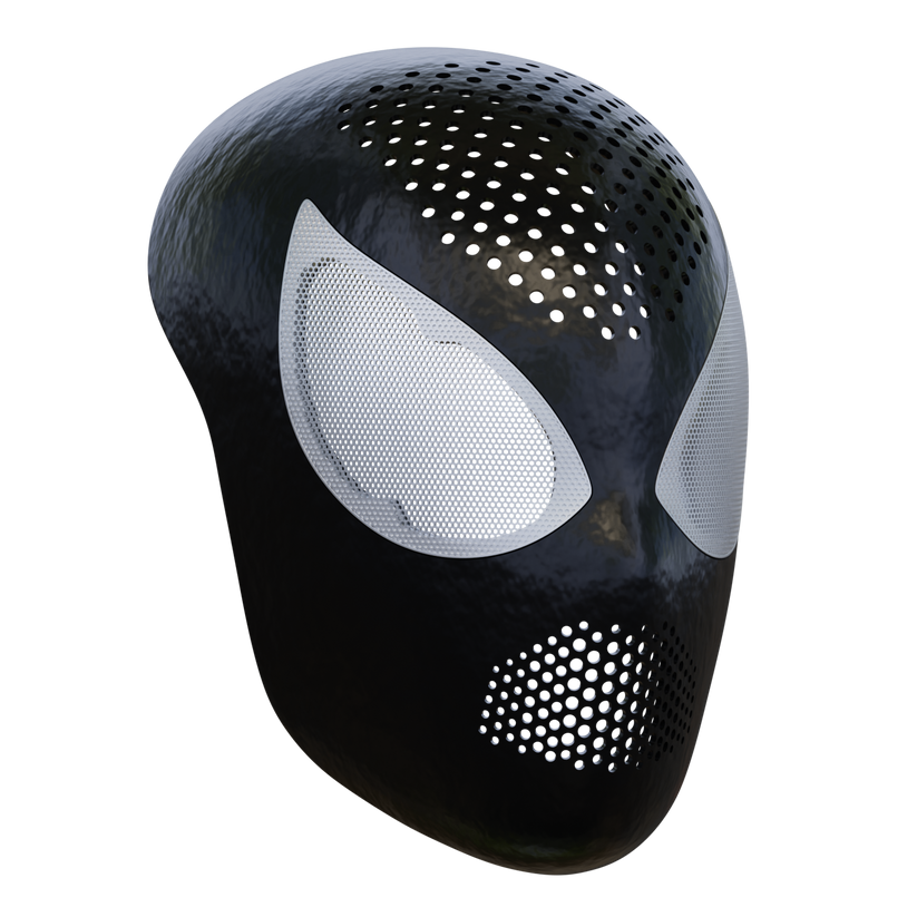 PS5 Black Suit Faceshell – Mars Studios