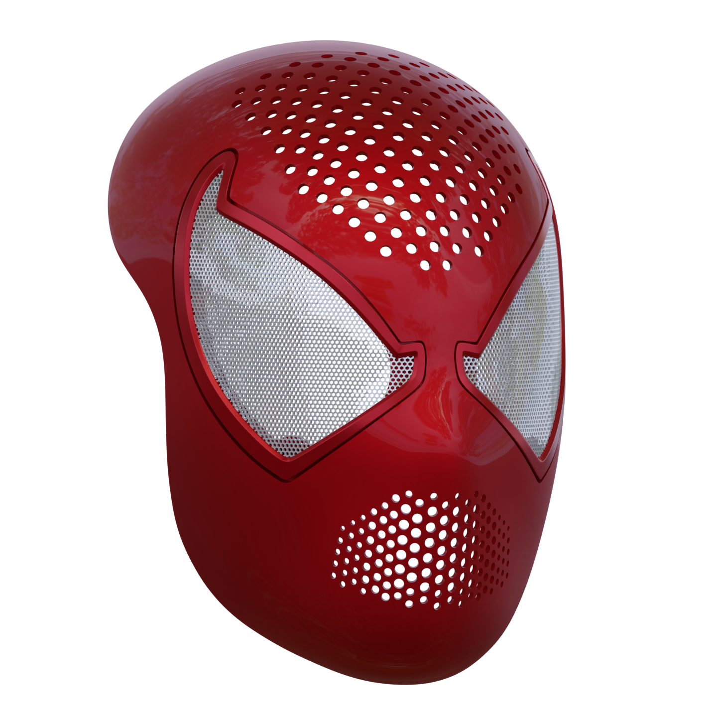 PS4 Scarlet Spider Faceshell Mars Studios