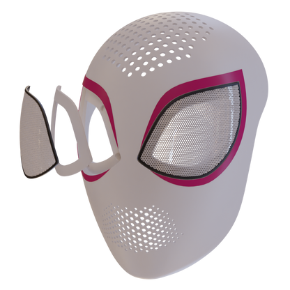 Across the Spider-Verse Ghost-Spider (Spider-Gwen) Faceshell