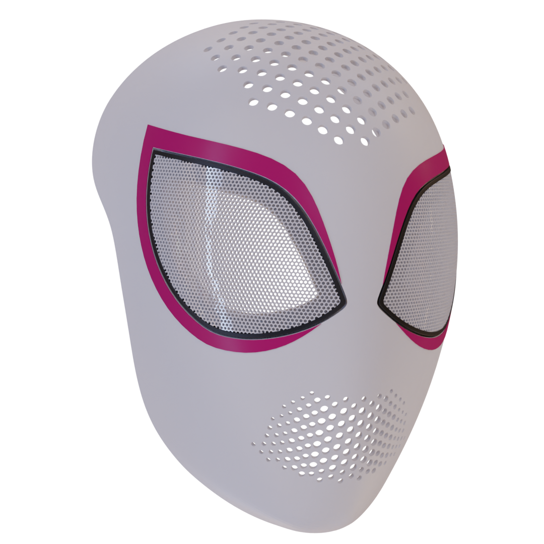 Across the Spider-Verse Ghost-Spider (Spider-Gwen) Faceshell