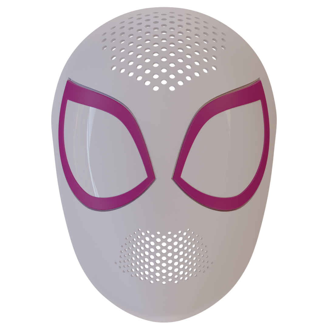 Across the Spider-Verse Ghost-Spider (Spider-Gwen) Faceshell